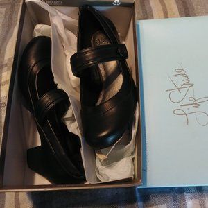 Lifestride  Ready Black Amsler Maryjane Wm sz 7.5
